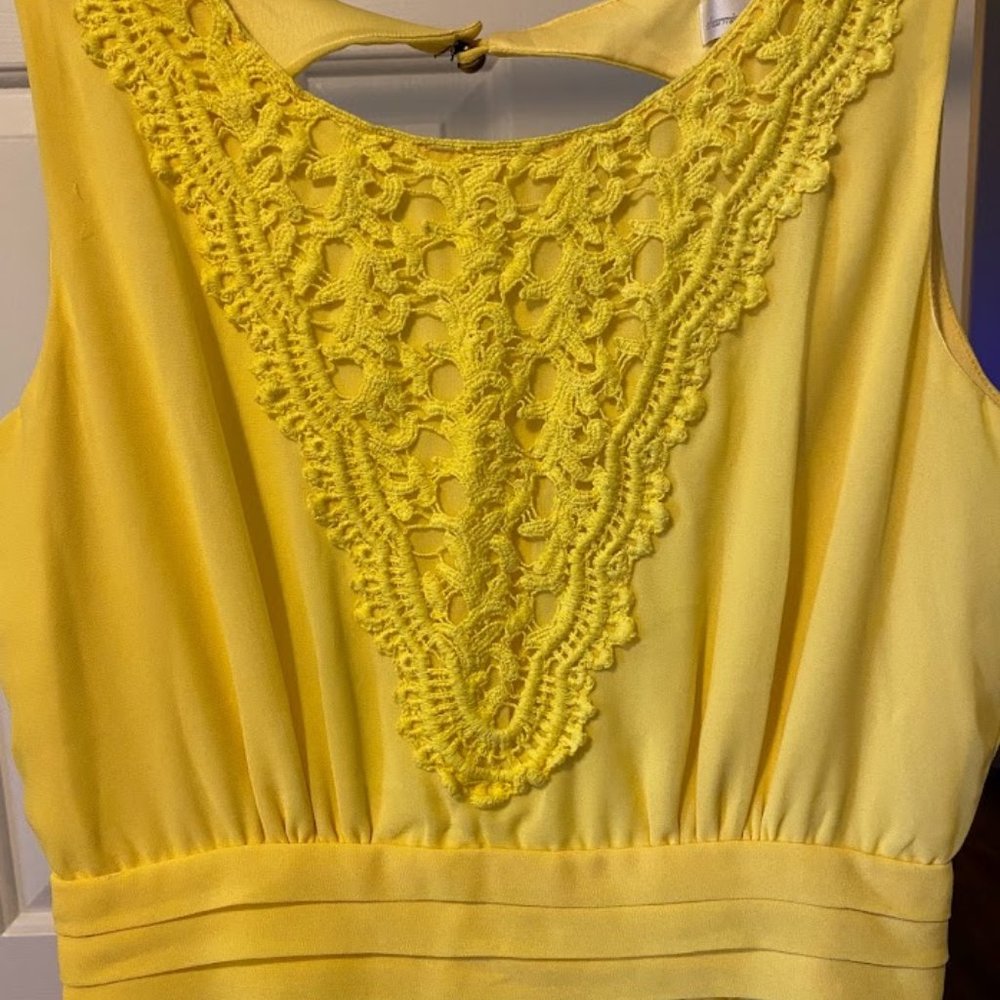 Yellow Maxi Dress